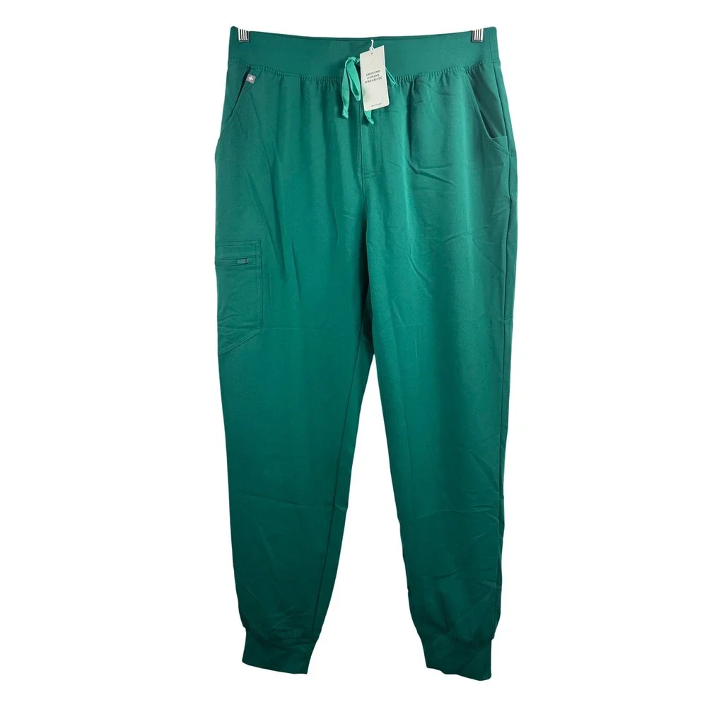 FIGS Zamora High Waisted‎ zamora Pants sz XLT medical scrub hunter green